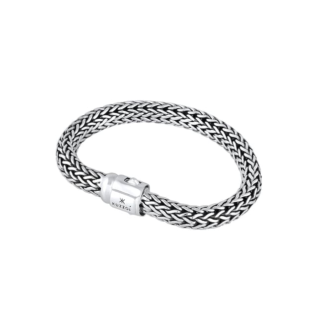 Kuzzoi Armband »Gliederarmband Basic Cool unisex 925 Silber« bestellen |  I'm walking
