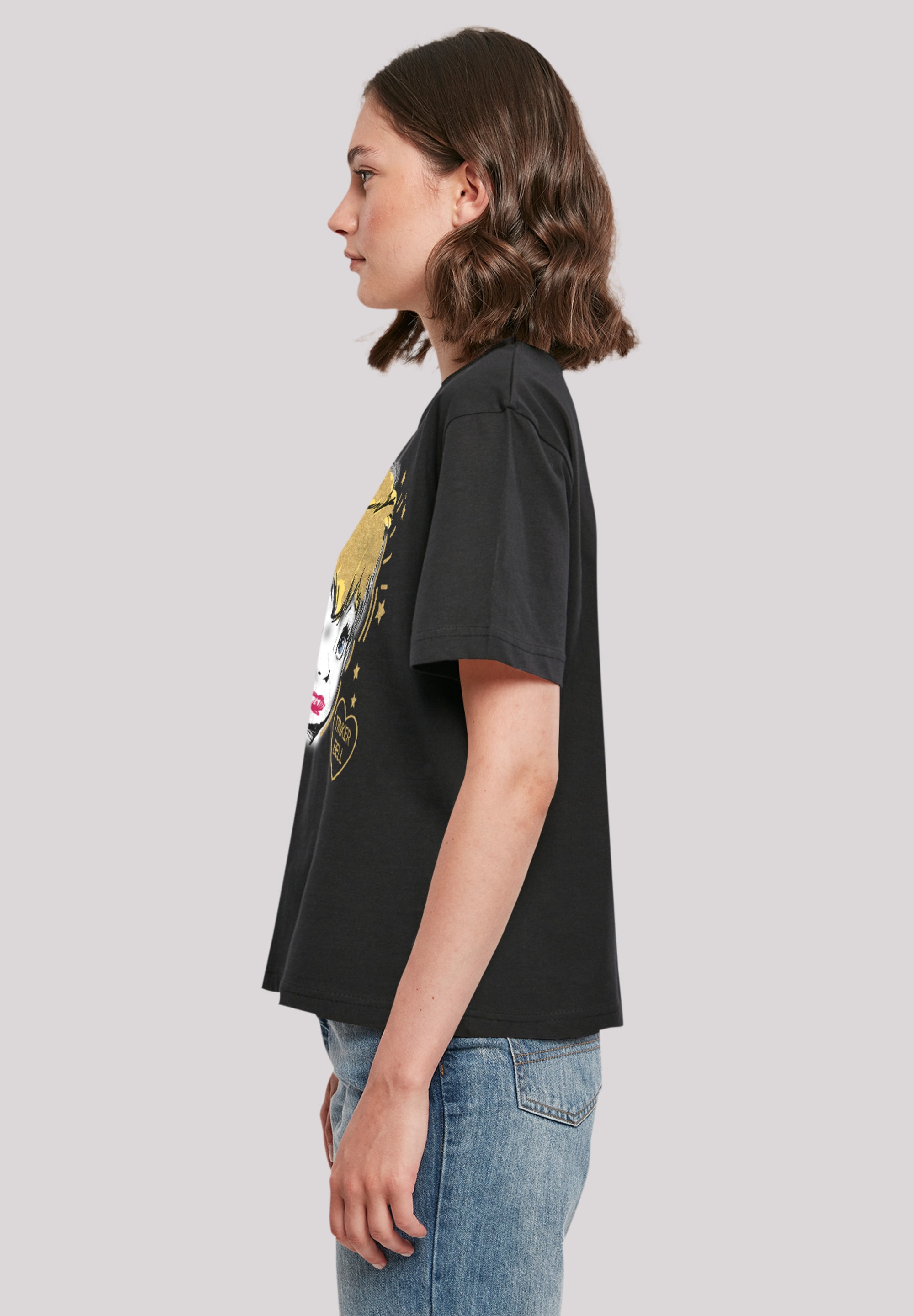 F4NT4STIC T-Shirt online »Disney I\'m | walking Premium Pan Qualität kaufen Tink«, Golden Peter