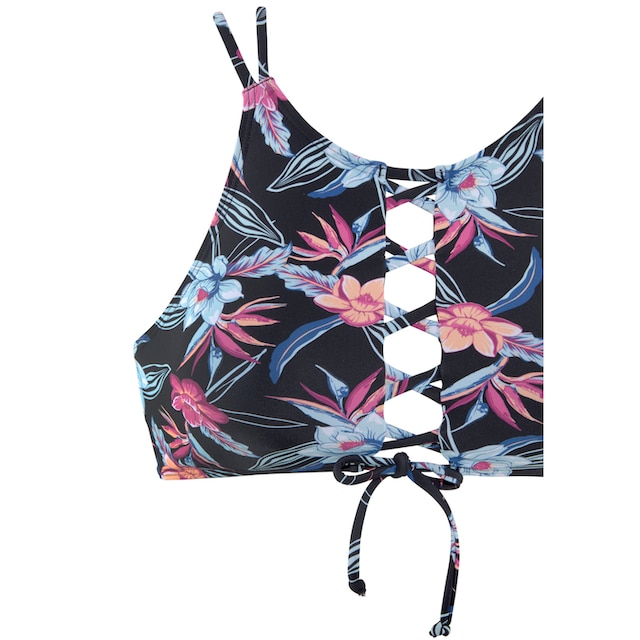 KangaROOS Bustier-Bikini-Top »Agave«, mit Zierschnürung vorne online
