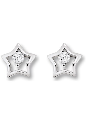 ONE ELEMENT Paar Ohrstecker »Zirkonia Stern Ohrringe Ohrstecker aus 925 Silber«, Stern kaufen