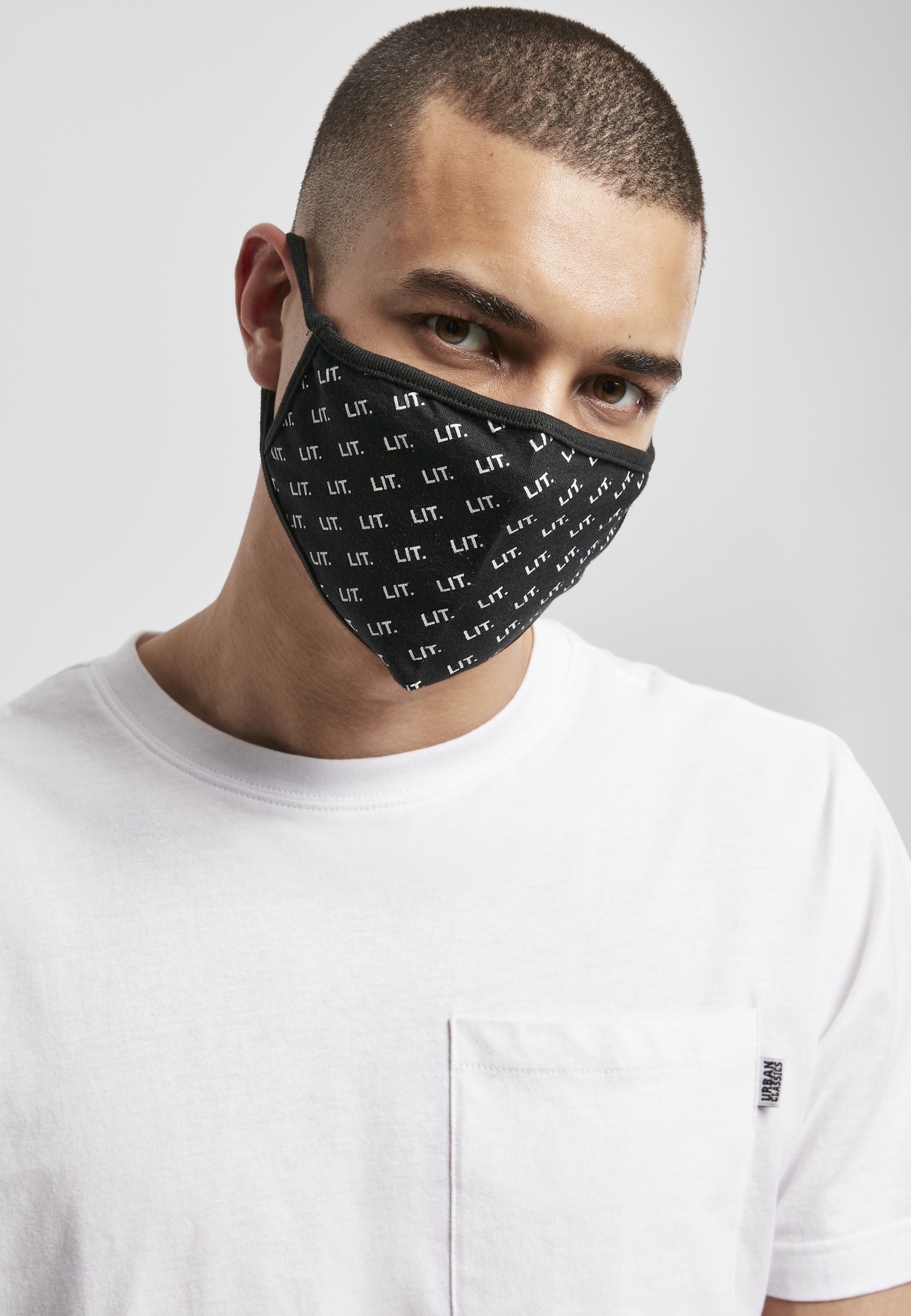 Face I\'m 2-Pack« Mask kaufen Mund-Nasen-Maske Cotton LIT walking »Accessoires | MisterTee