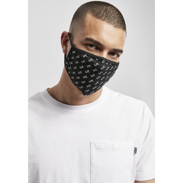 MisterTee Mund-Nasen-Maske »Accessoires LIT Cotton Face Mask 2-Pack« kaufen  | I'm walking