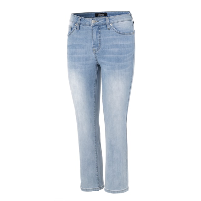 Aniston SELECTED Straight-Jeans, in verkürzter cropped Länge shoppen | I'm  walking