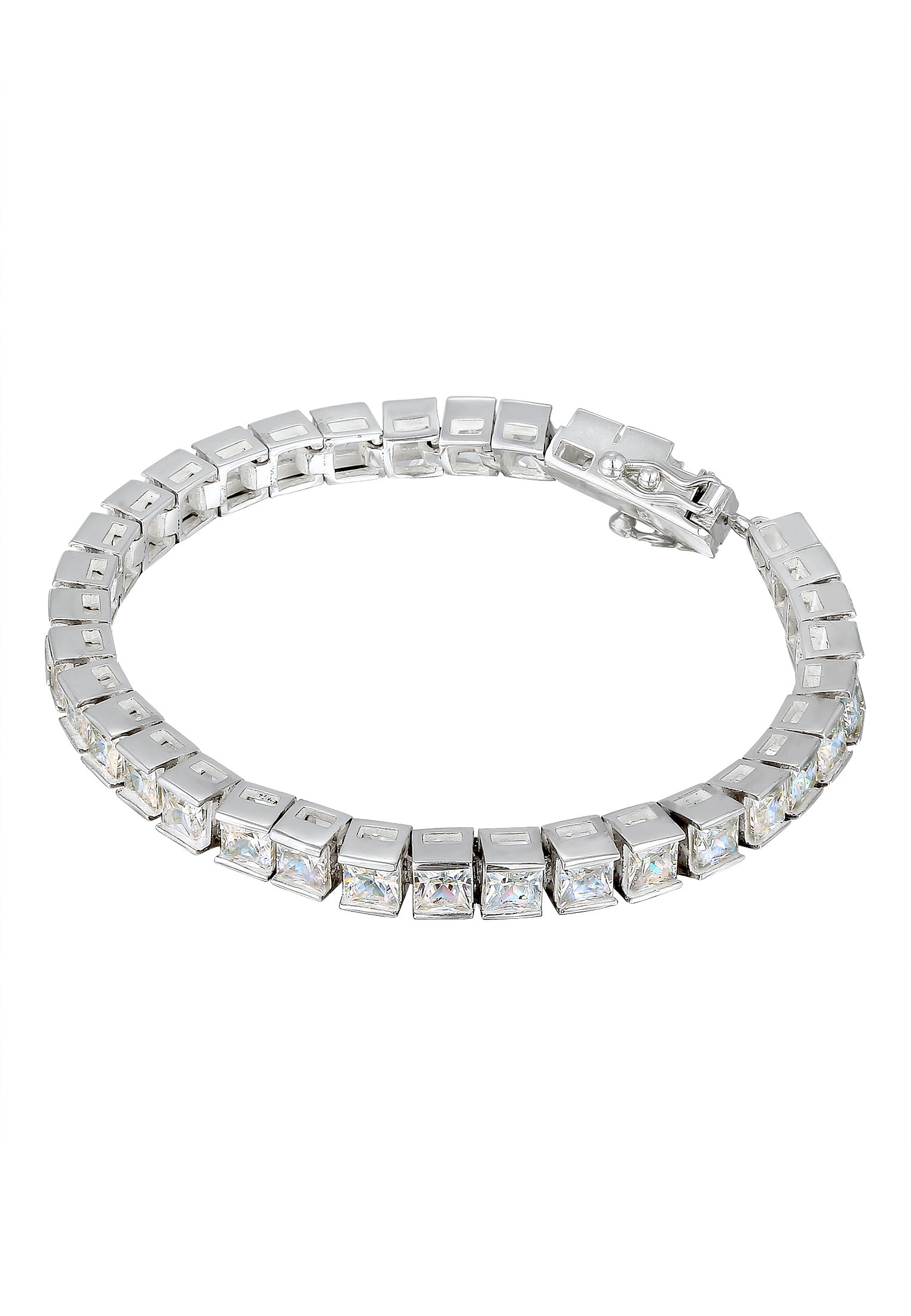 Elli Premium Armband »Tennisarmband Zirkonia Kristall Sparkle 925 Silber«  kaufen | I'm walking