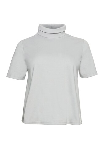 Sheego T-Shirt »Große Größen«, mit Stehkragen, in leichter A-Linie kaufen