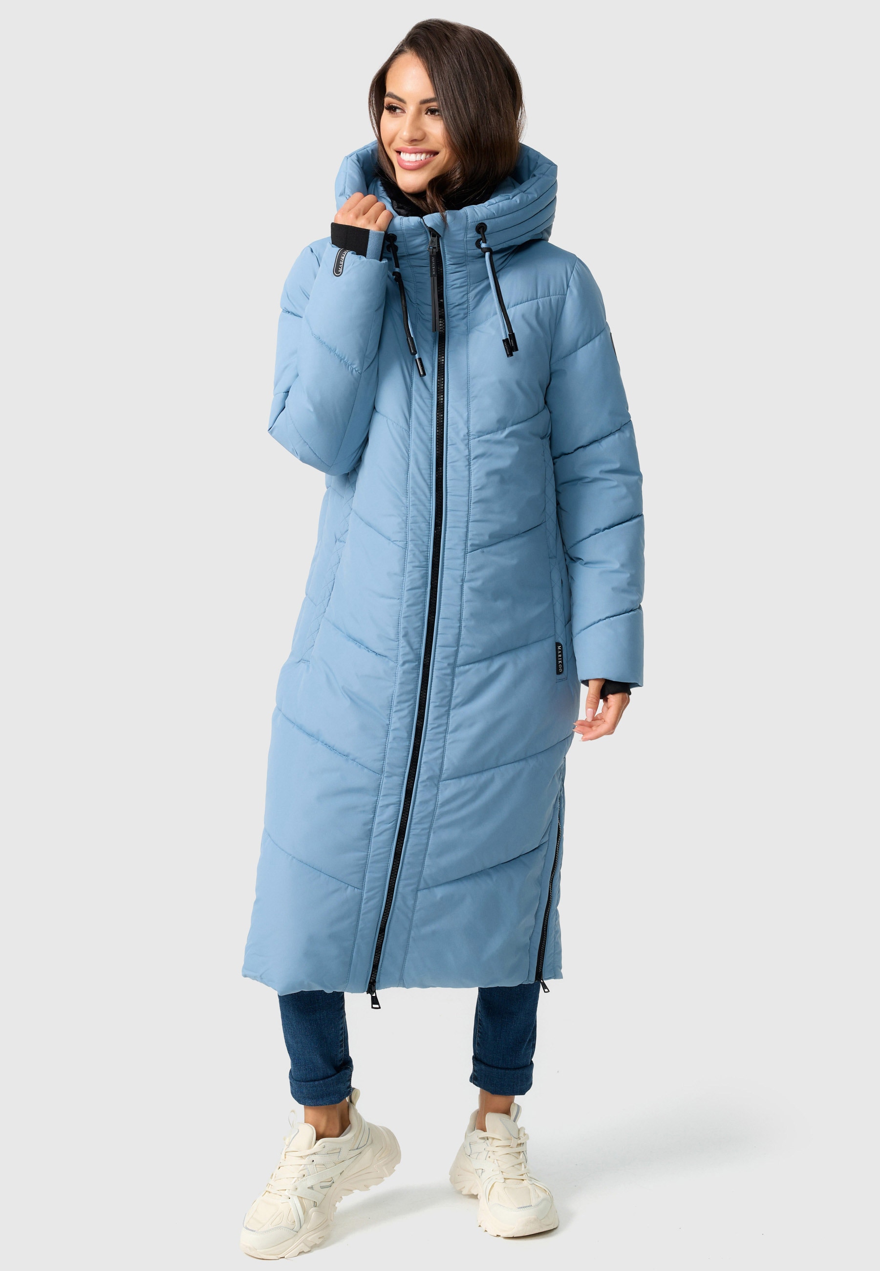 »Nadaree | Kapuze großer Winterjacke I\'m Stepp XVI«, walking online Marikoo kaufen Mantel mit