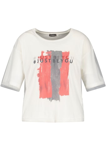 Samoon 3/4-Arm-Shirt »3/4 Arm«, mit "just be you" Aufdruck kaufen