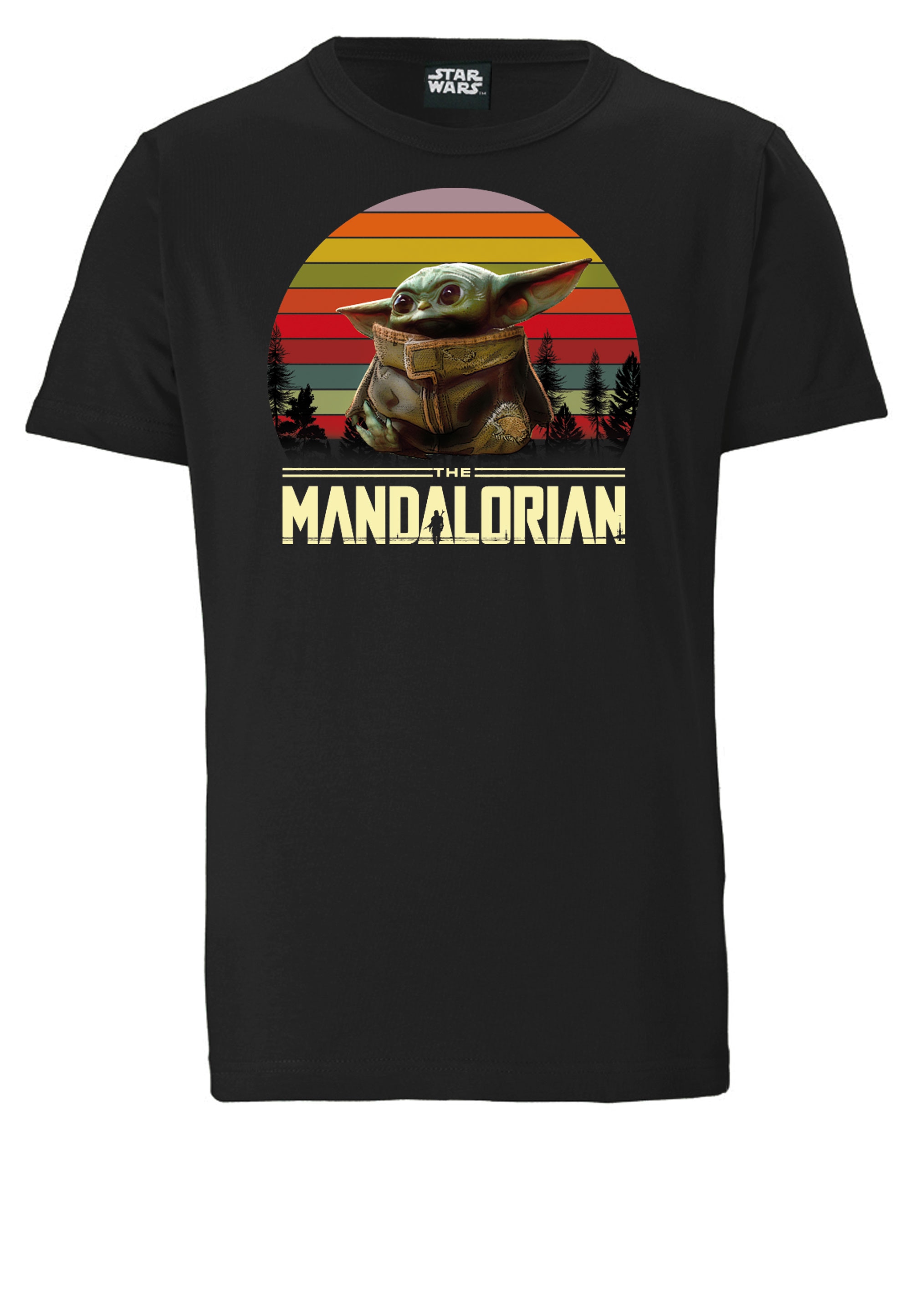 shoppen LOGOSHIRT lizenziertem Yoda«, Print mit - »Star Wars T-Shirt Baby