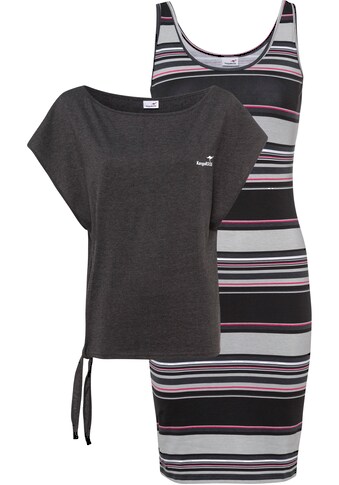 KangaROOS Jerseykleid, (Set, 2 tlg., mit T-Shirt), mit Stretchanteil kaufen