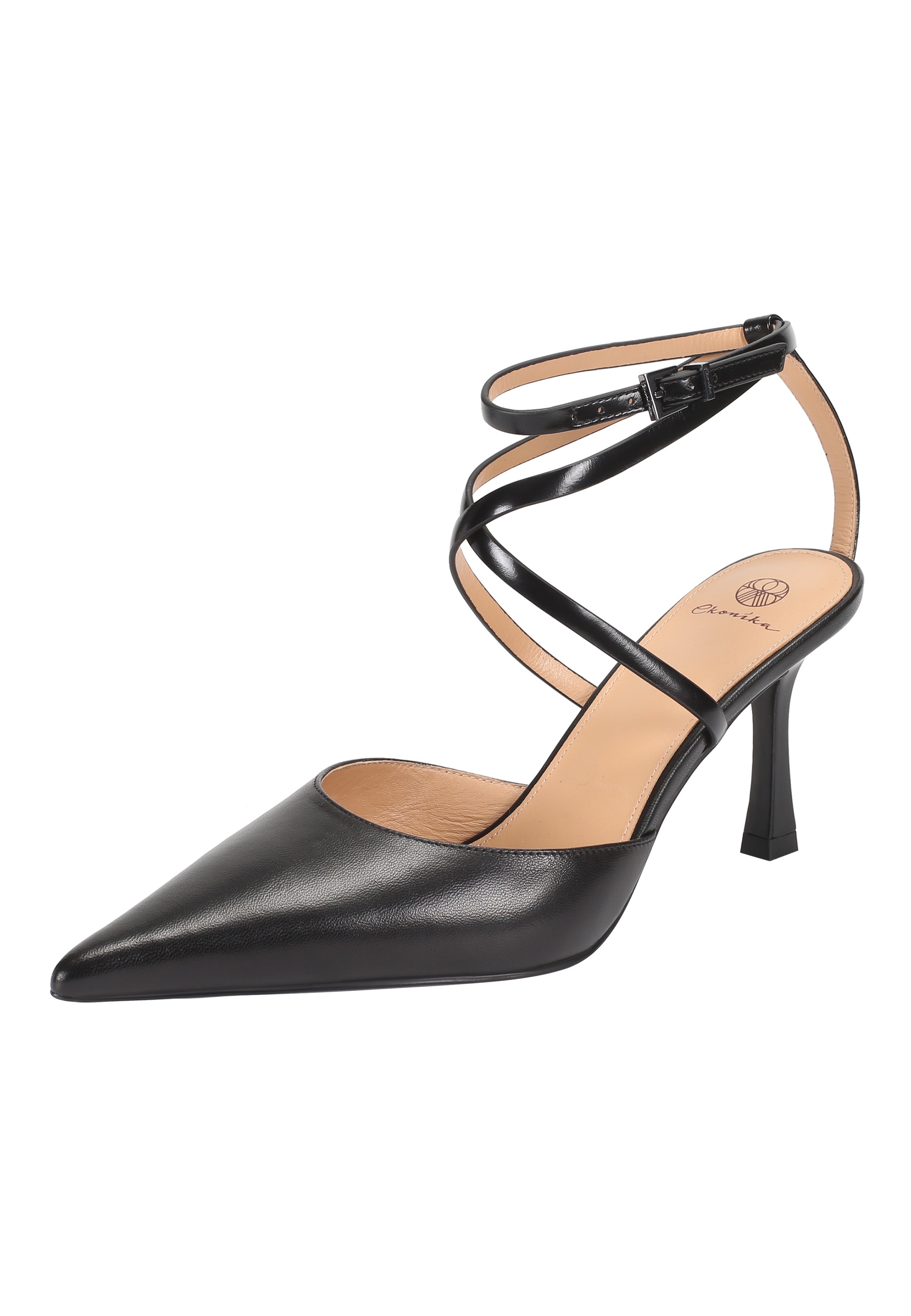 ekonika Pumps, mit schmalen Riemchen