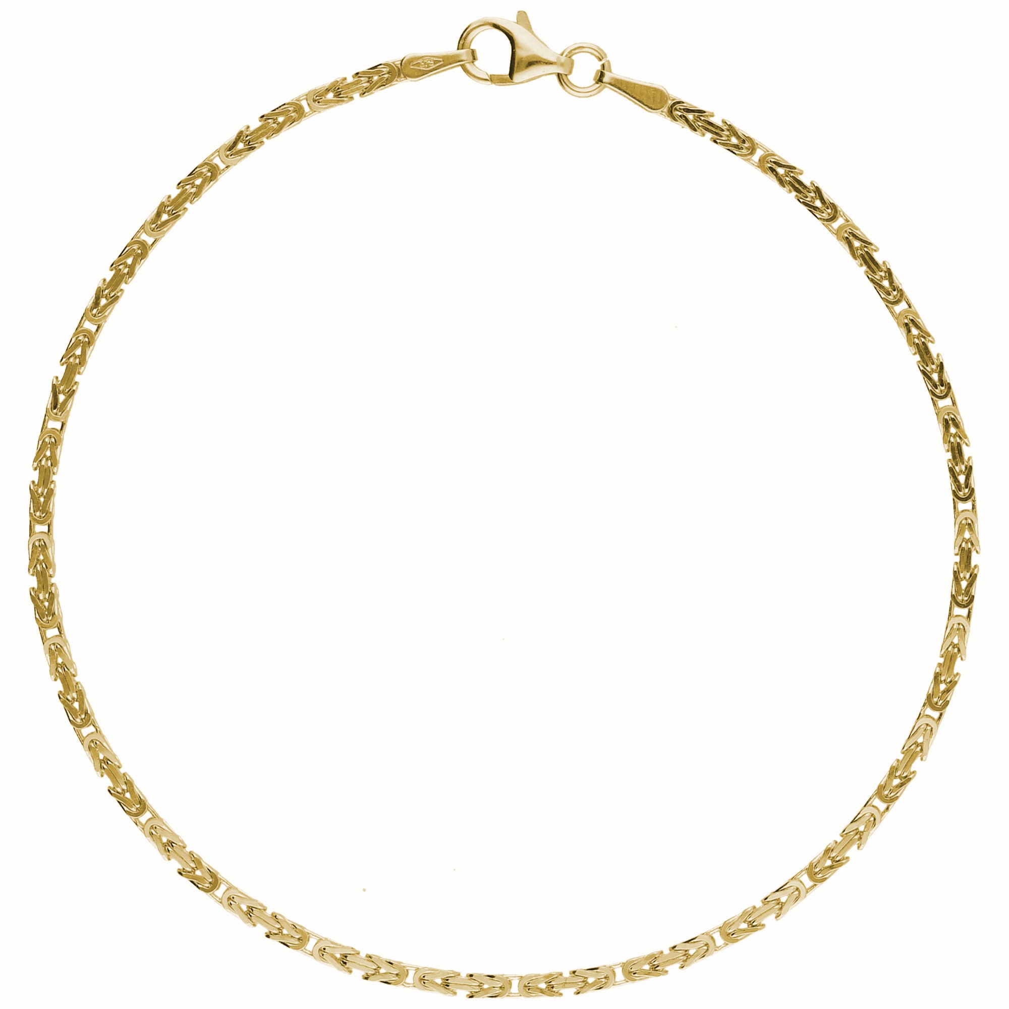 Luigi Merano Armband »mit Königsketten Gliederung, massiv, Gold 375« | I\'m  walking
