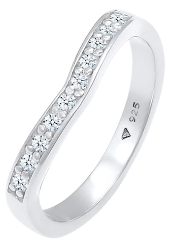 Elli DIAMONDS Fingerring »Elli DIAMONDS Ring Diamanten V-Form Verlobung, 0611512320,... kaufen