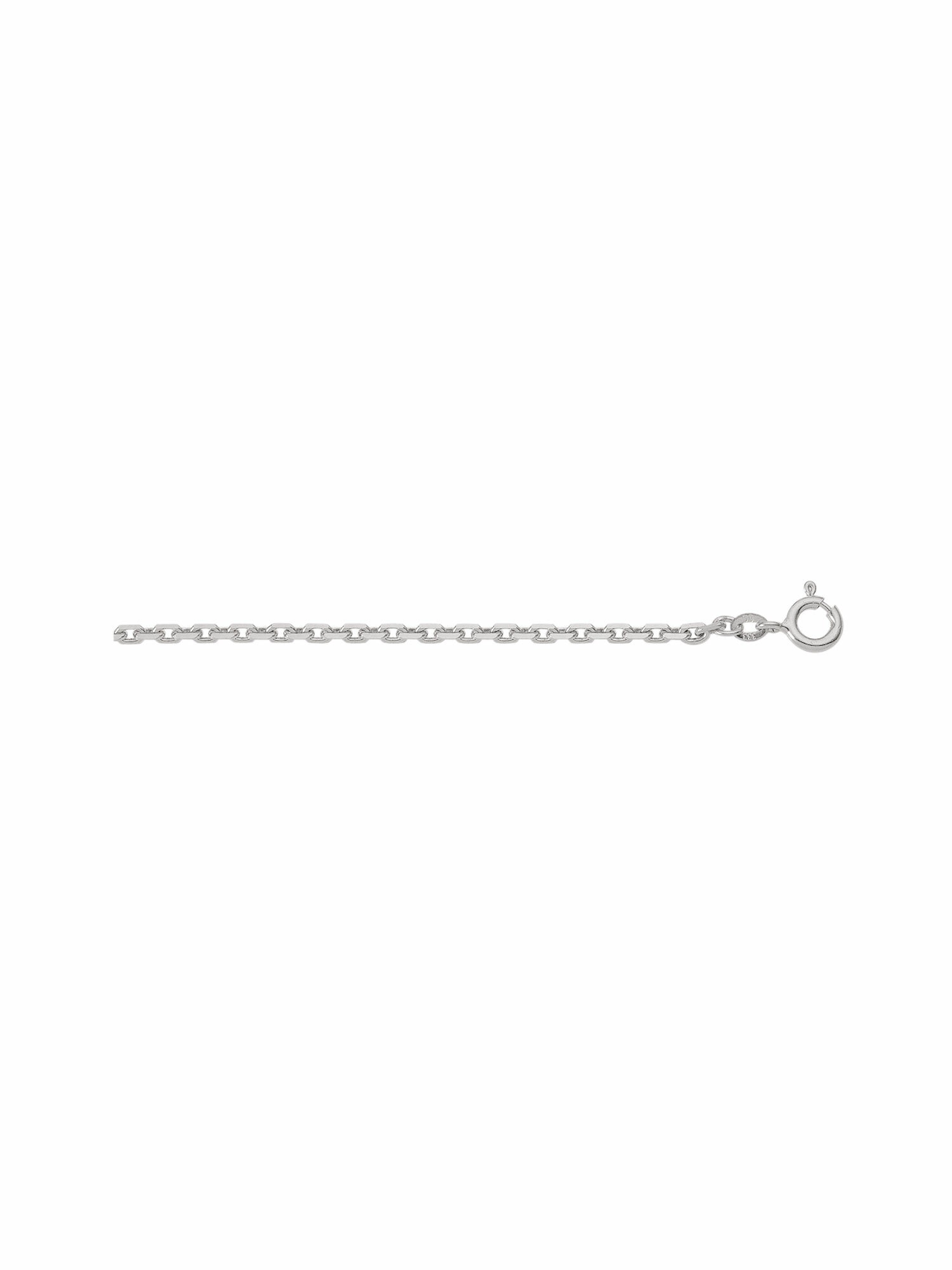 Adelia´s Edelstahlkette Edelstahl Anker Halskette Ø 1 3 mm Edelstahlschmuck für Damen