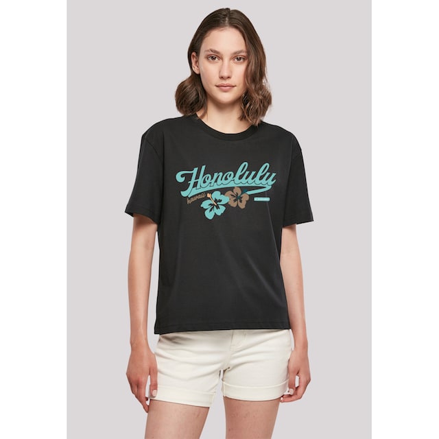 F4NT4STIC T-Shirt »Honolulu«, Print bestellen | I\'m walking