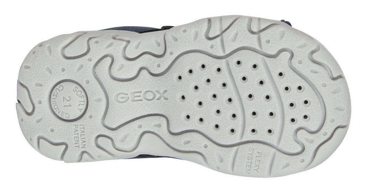 Geox mit bei walking | BOY«, Textilband Sandale »B I\'m SANDAL neonfarbenem FLAFFEE jetzt die für Kleinsten