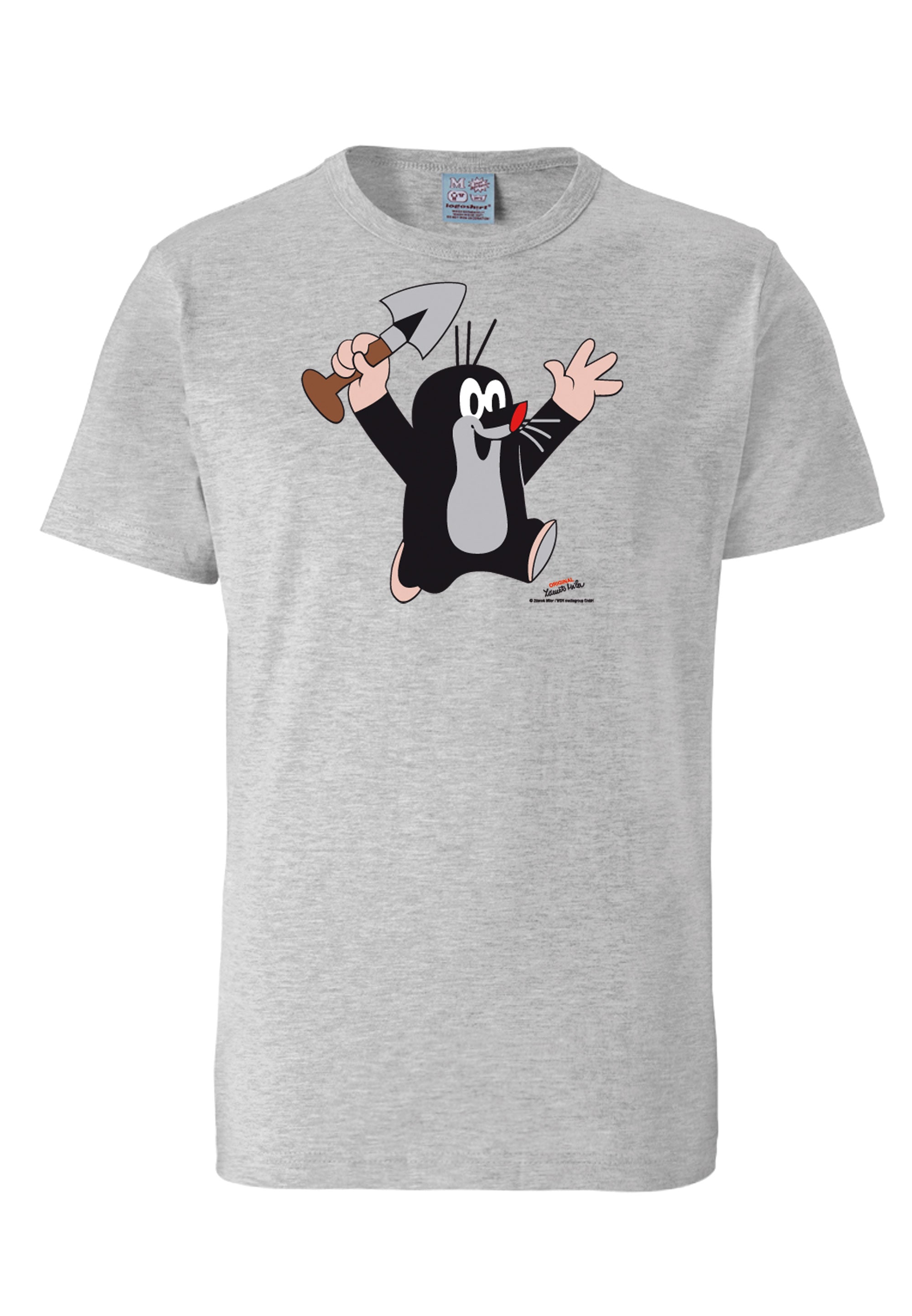 LOGOSHIRT T-Shirt »Der kleine Maulwurf mit lizenziertem Juhu«, walking bestellen | - Print I\'m