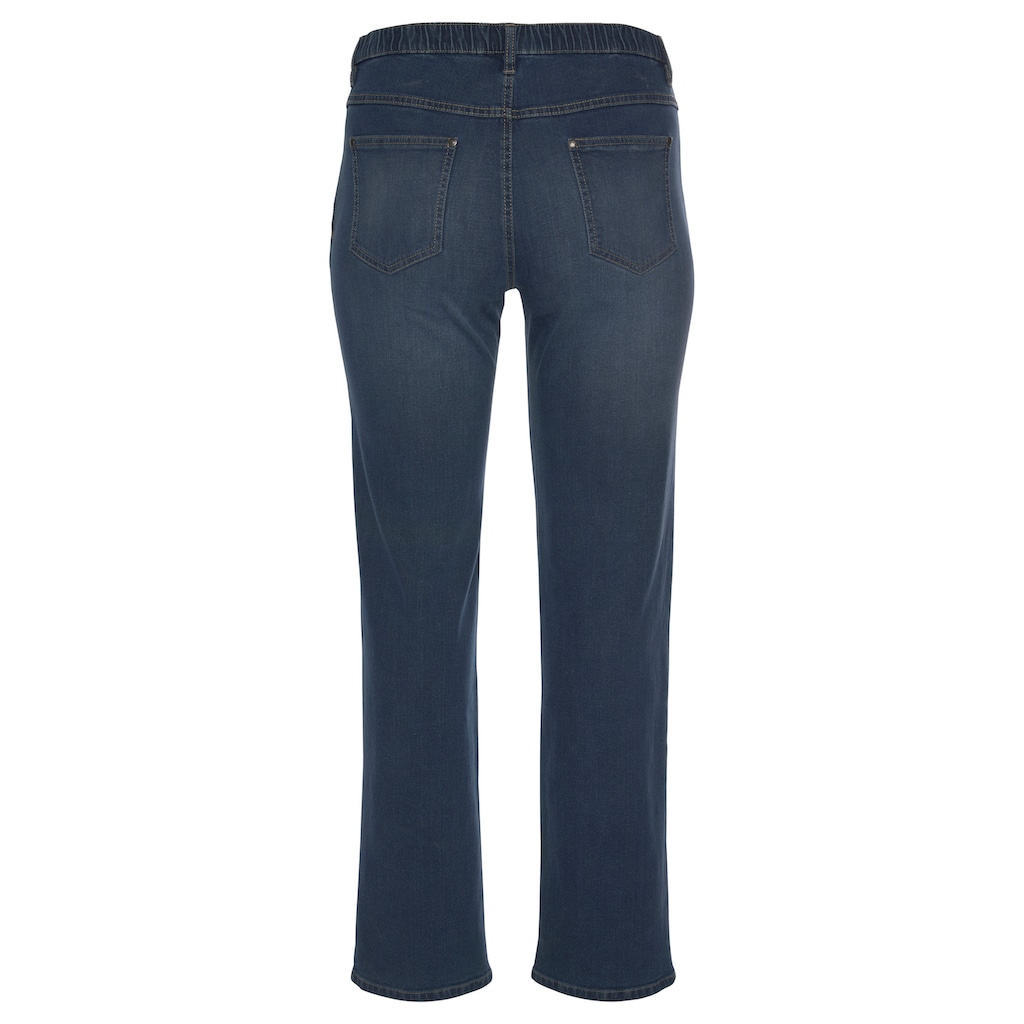 Arizona Straight-Jeans Curve-Collection mit bequemen Dehnbund