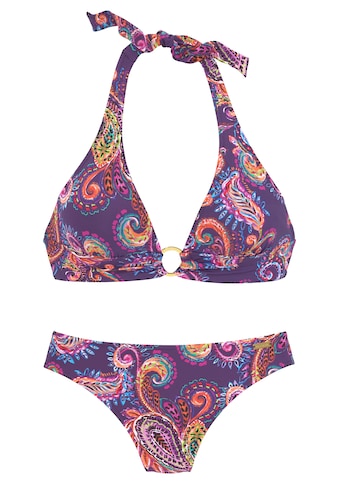 Vivance Triangel-Bikini, mit lilafarbenem Paisleyprint kaufen