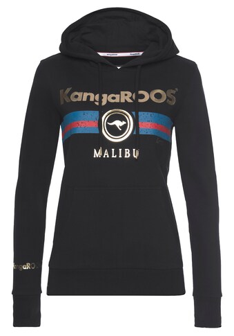 KangaROOS Kapuzensweatshirt, mit schimmerndem Logo-Druck - NEUE KOLLEKTION kaufen