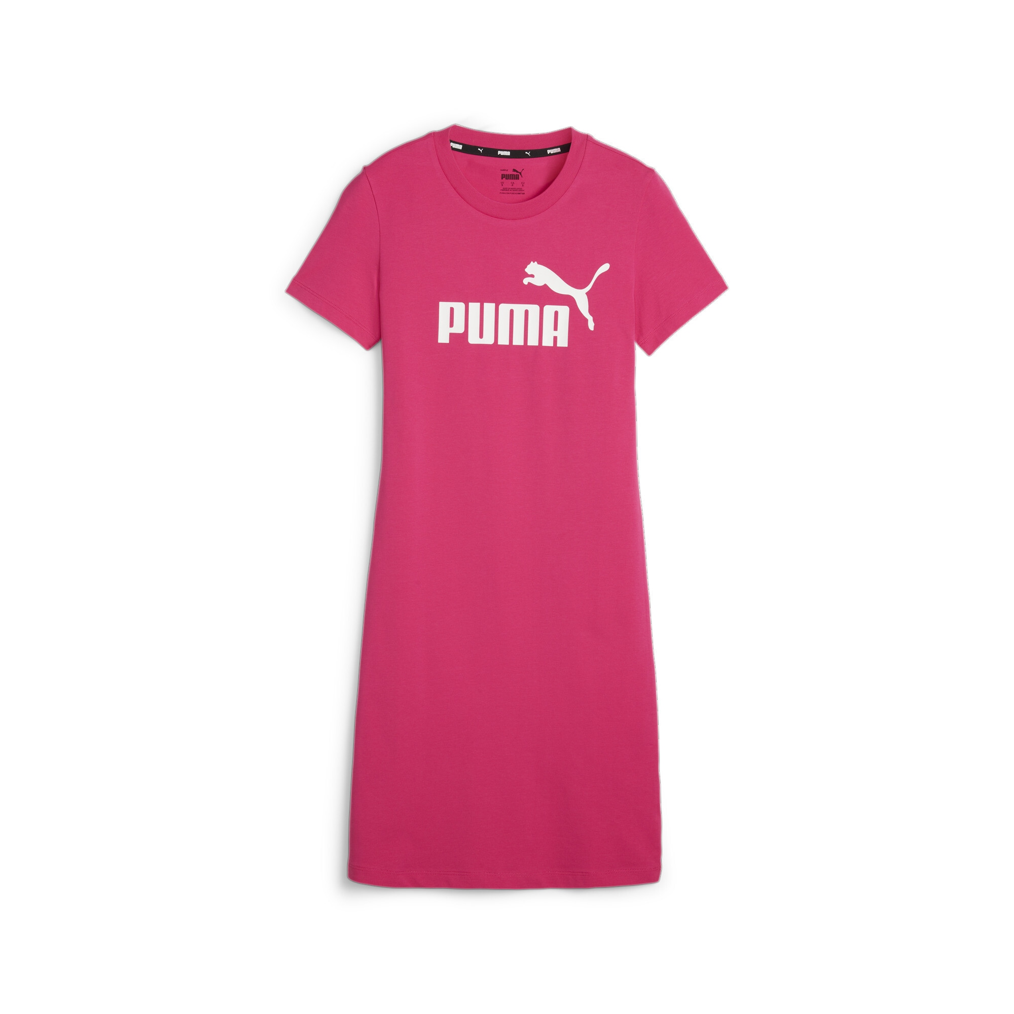 PUMA Sweatkleid »Essentials Damen« schmaler mit kaufen Passform T-Shirt-Kleid