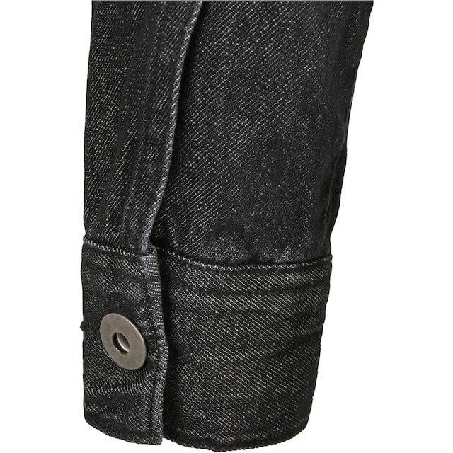 URBAN CLASSICS Outdoorjacke »Damen Ladies Short Oversized Denim Jacket«, (1  St.), ohne Kapuze kaufen