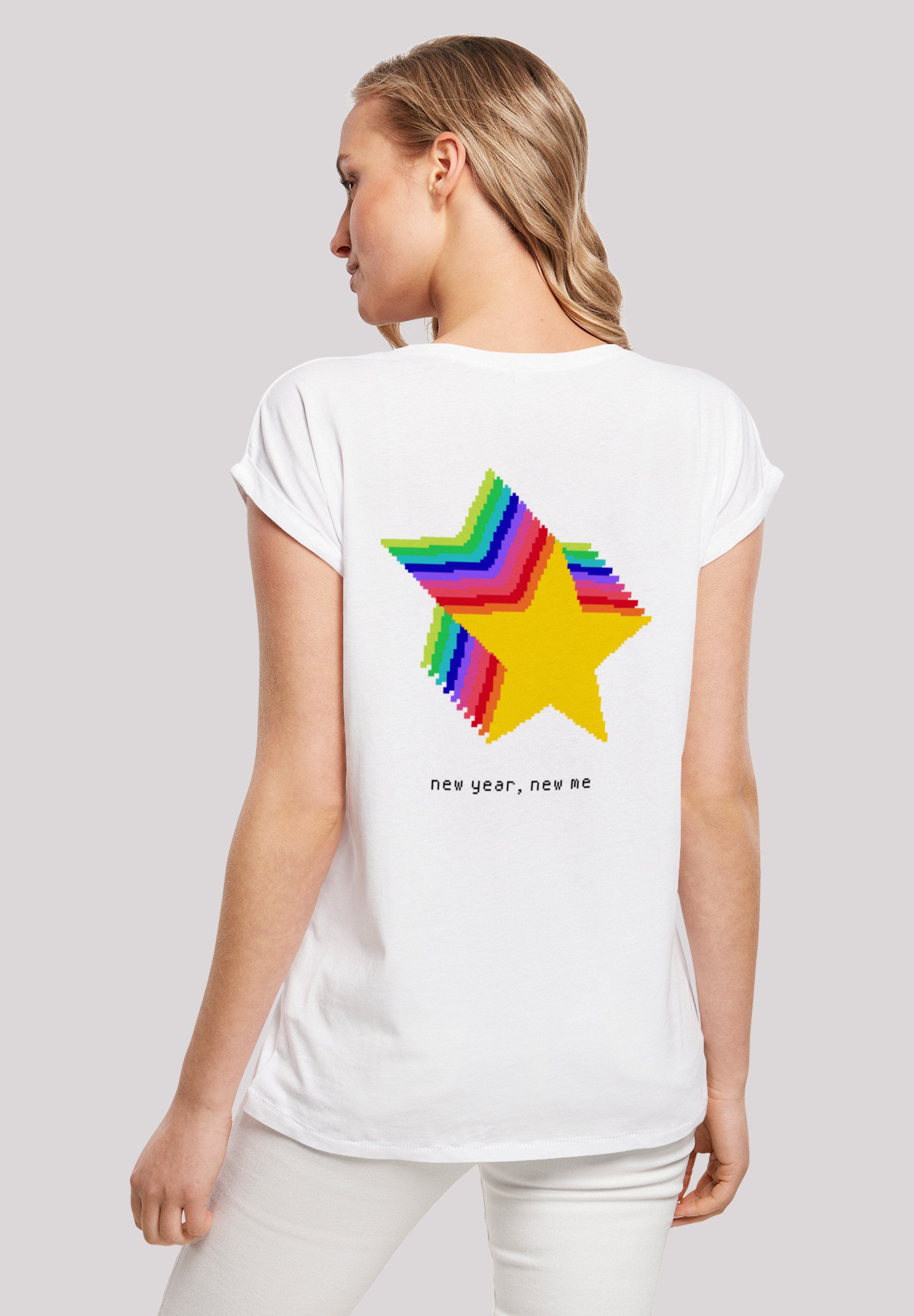F4NT4STIC T-Shirt »SIlvester Party Only«, walking Happy I\'m People | online Print
