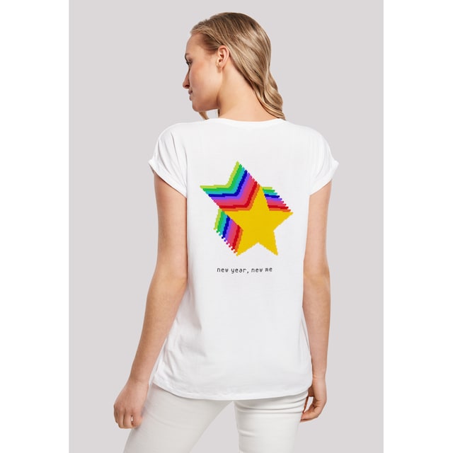F4NT4STIC T-Shirt »SIlvester Party Happy People Only«, Print online | I'm  walking