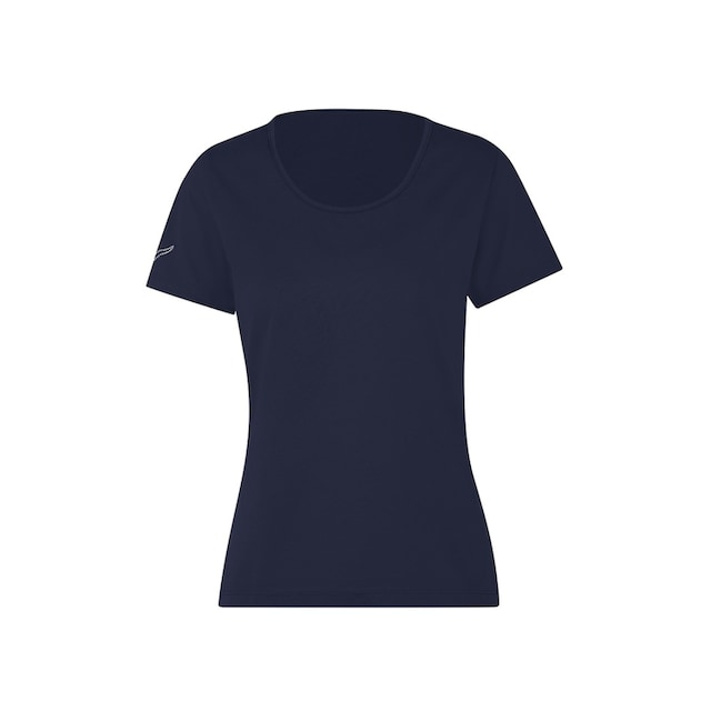 Baumwolle »TRIGEMA mit DELUXE T-Shirt Trigema T-Shirt Kristallsteinen« shoppen