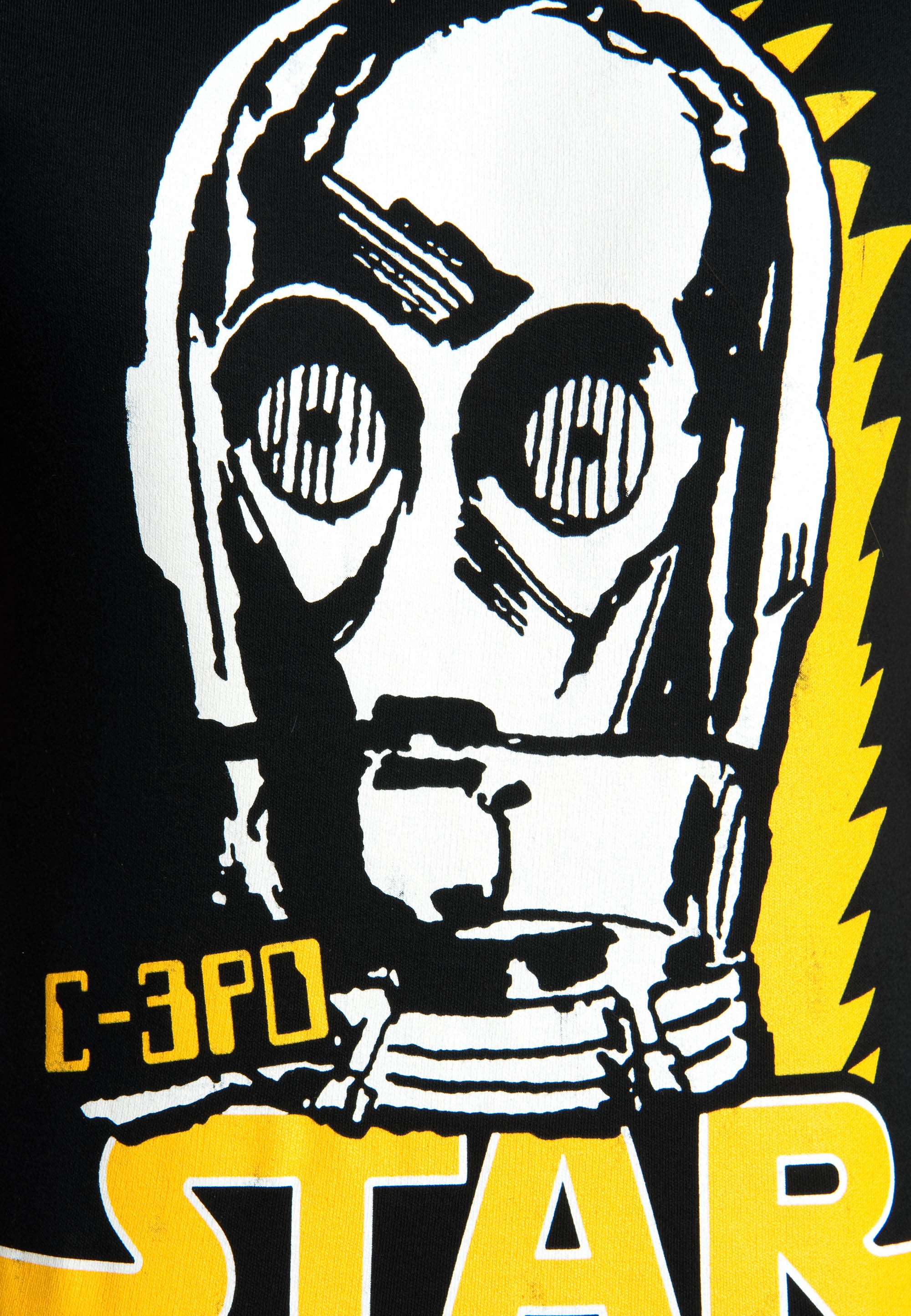 LOGOSHIRT T-Shirt »C-3PO«, mit shoppen lizenziertem Originaldesign