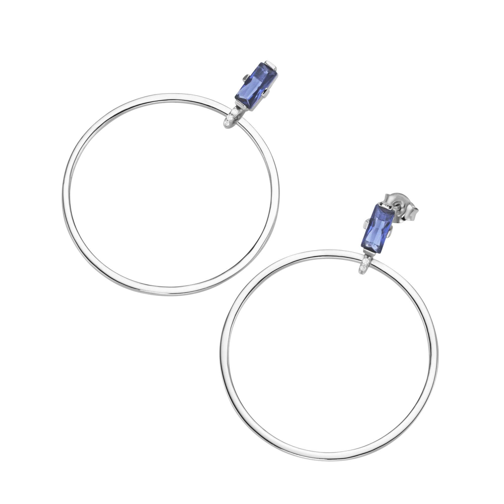 GIORGIO MARTELLO MILANO Paar Ohrhänger »Behang Ring, Zirkonia und  Kristallsteine, Silber 925« online kaufen | I'm walking