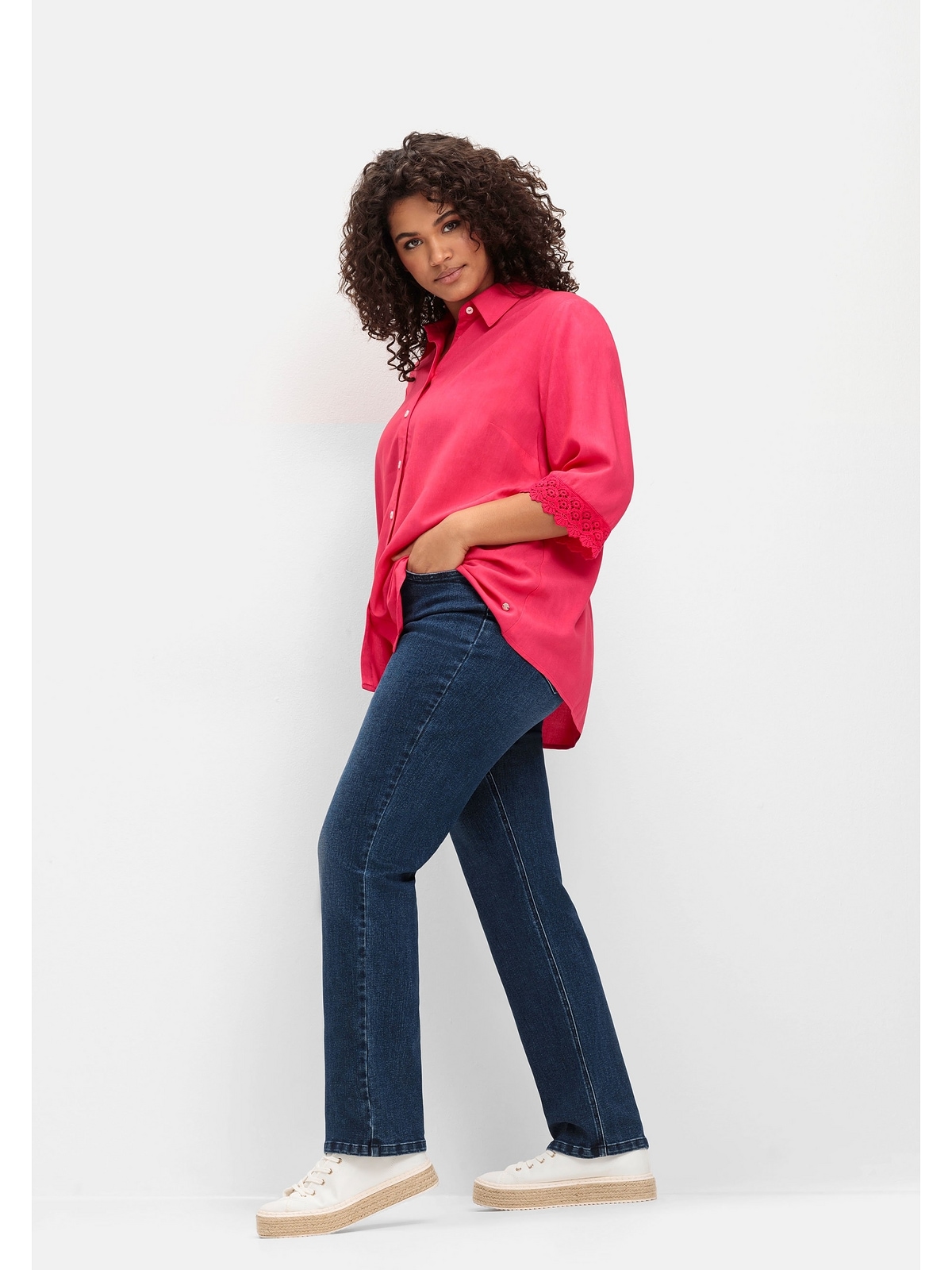 Sheego Stretch-Jeans online »Große TruTemp365® mit I\'m Fasern kaufen walking Größen«, | funktionellen