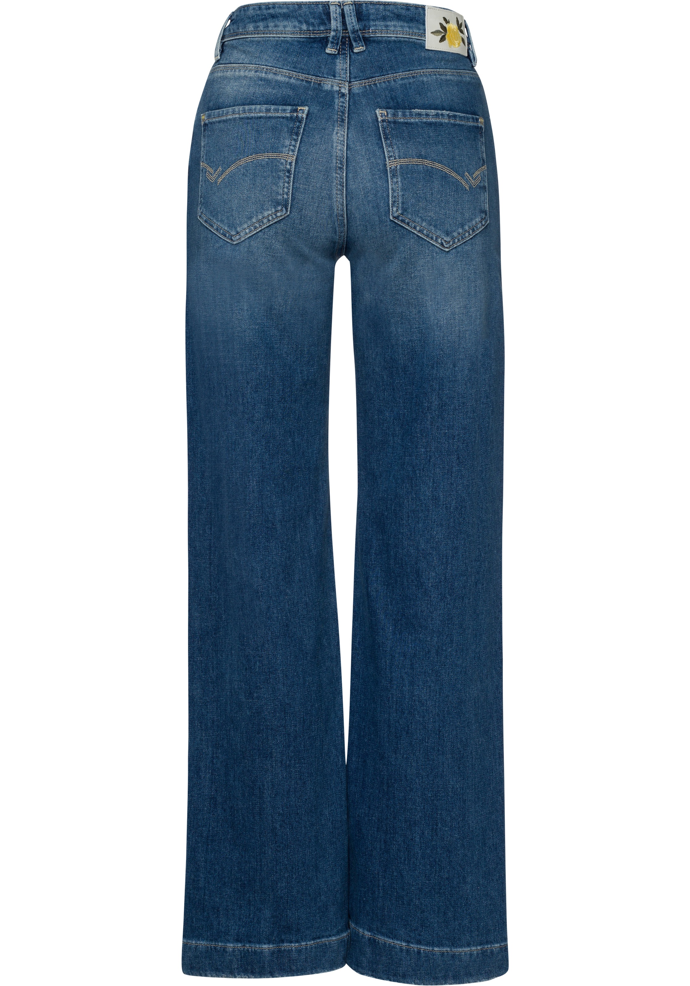 Freeman T. Porter Weite Jeans, mit eingearbeiteten Sitzfalten kaufen