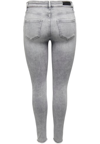 Only Skinny-fit-Jeans »ONLBLUSH MID SK AK RW DST DNM REA724NOOS«, mit Destroyed Effekt kaufen