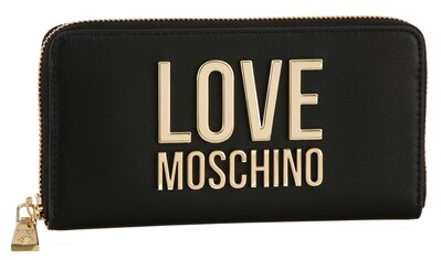 LOVE MOSCHINO Geldbörse, mit goldfarbenen Logo Schriftzug kaufen