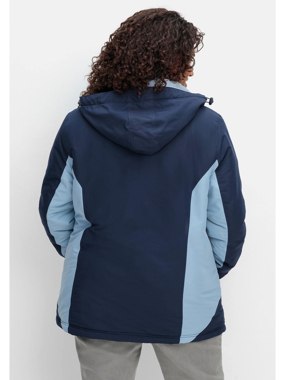 Sheego Outdoorjacke »Große Größen«, mit Kapuze, wind- und wasserabweisend  online kaufen | I\'m walking | Jacken