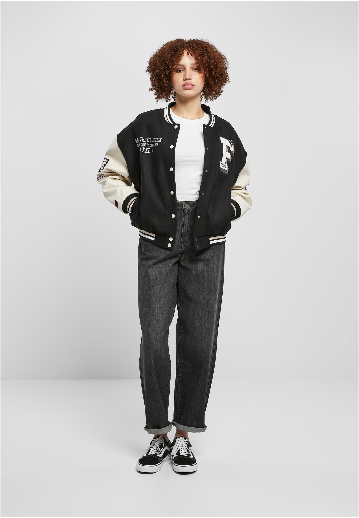 Fubu Sommerjacke »Damen FW231-017-1 FUBU College Varsity Jacket«, (1 St.),  ohne Kapuze online