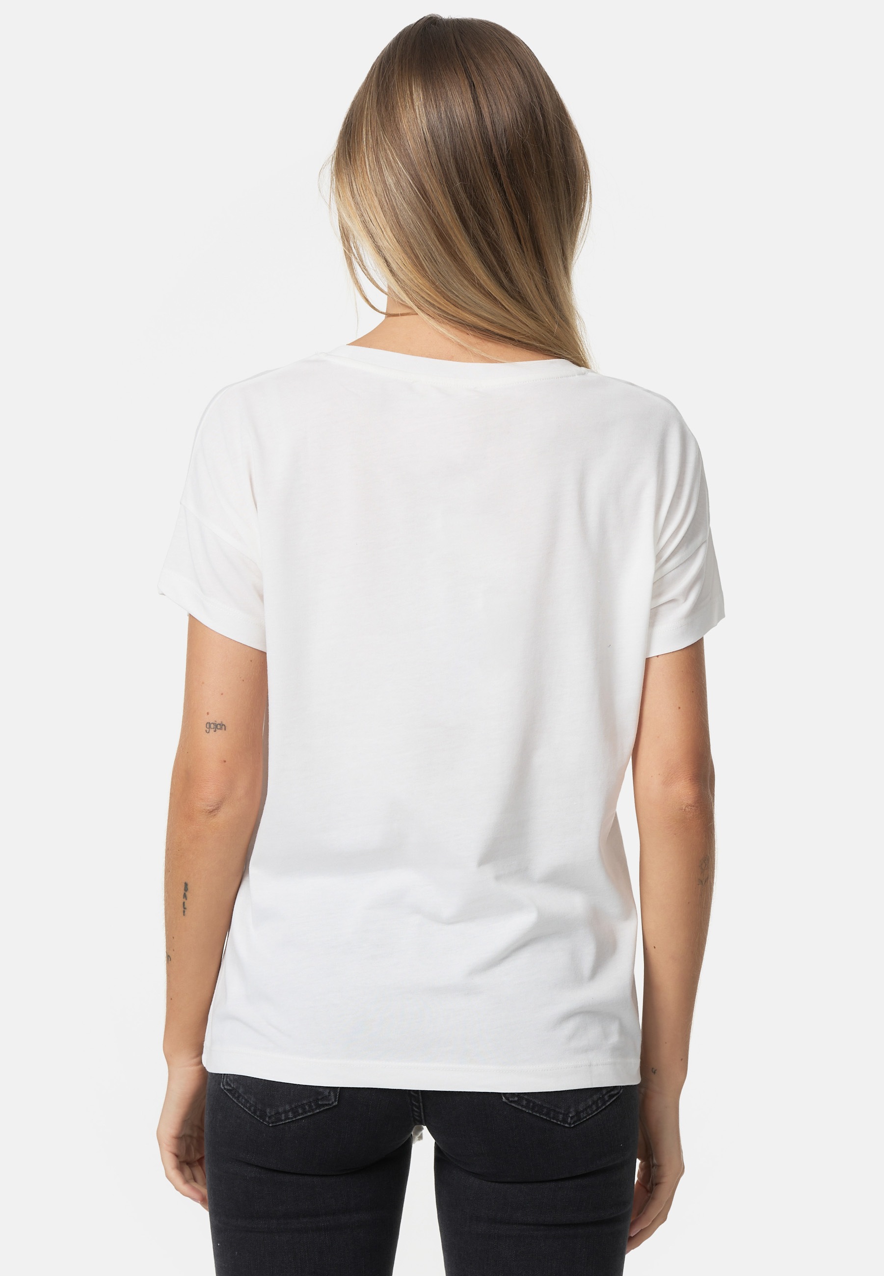 Decay T-Shirt, mit Frontprint Kordelzug Saum und im kaufen