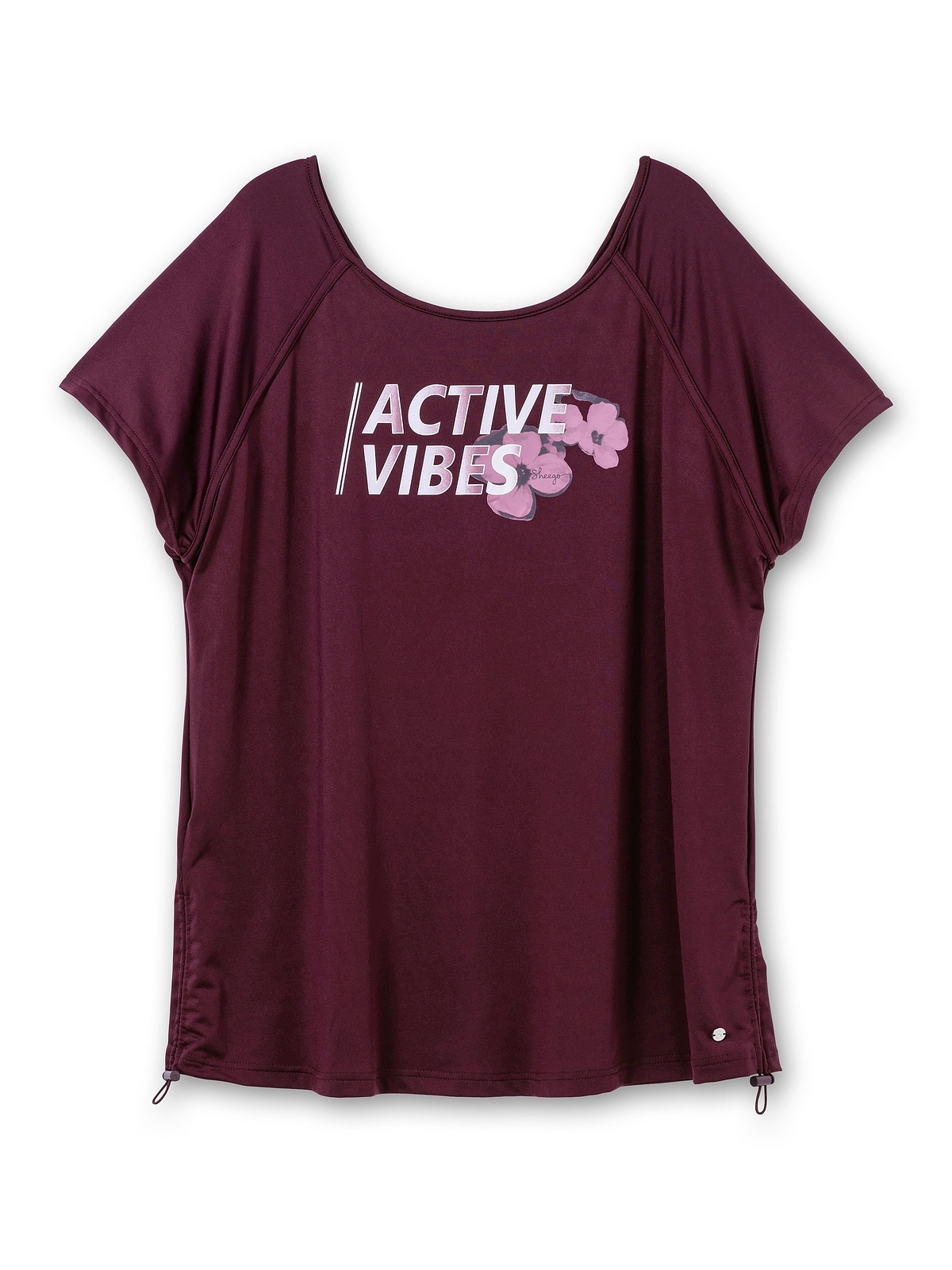 Sheego T-Shirt online mit »Große atmungsaktiv raffiniertem Größen«, Rückenteil