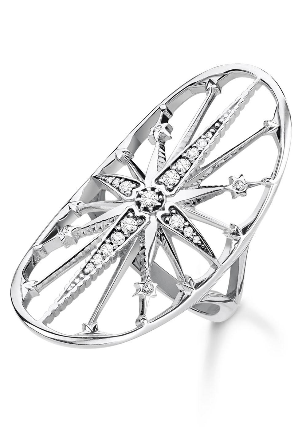 THOMAS SABO Silberring »Royalty Stern silber, TR2222-643-14-50, 52, 54, 56, 58, 60«,... kaufen