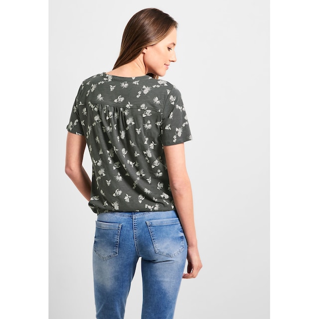 Cecil T-Shirt, aus reiner Baumwolle online