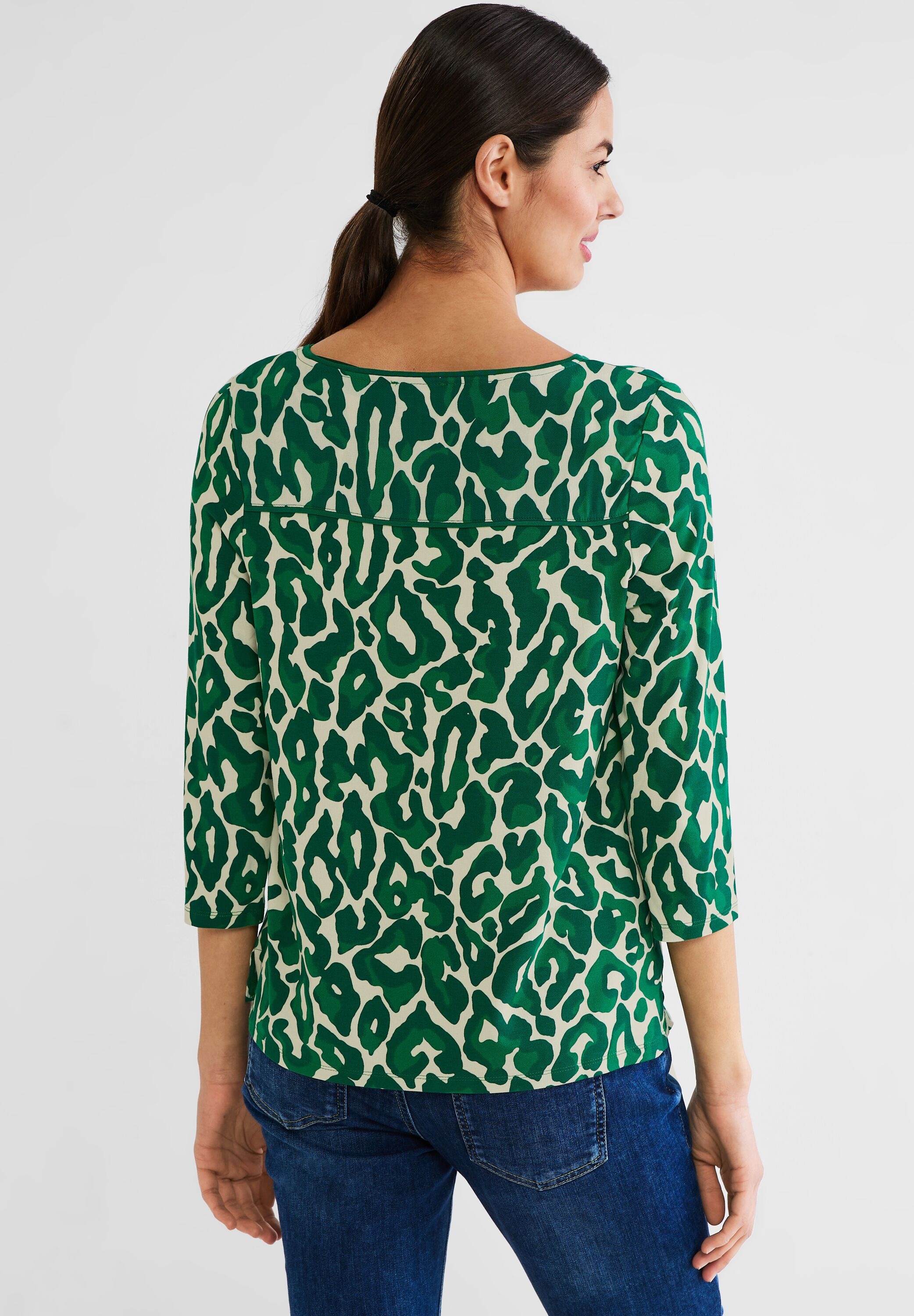 STREET ONE 3/4-Arm-Shirt, mit 3/4 Ärmeln