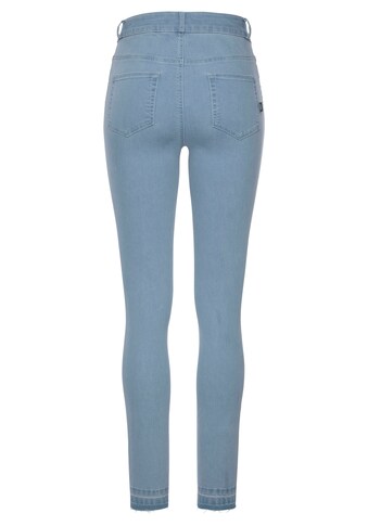 Arizona Skinny-fit-Jeans »Ultra Stretch«, High Waist mit offenem Saum kaufen