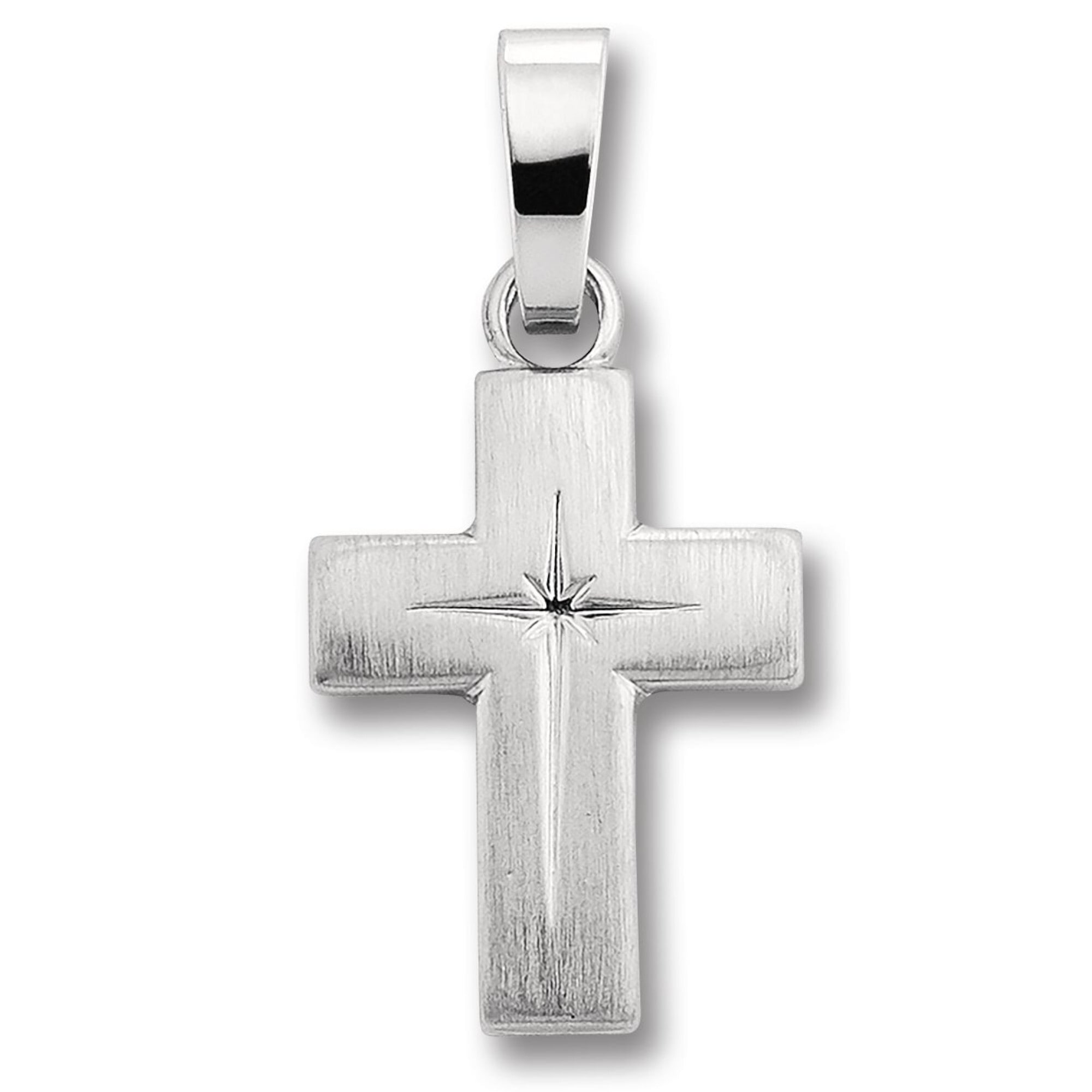 ONE ELEMENT Kettenanhänger Kreuz Anhänger aus 925 Silber Damen Silber  Schmuck | Kettenanhänger