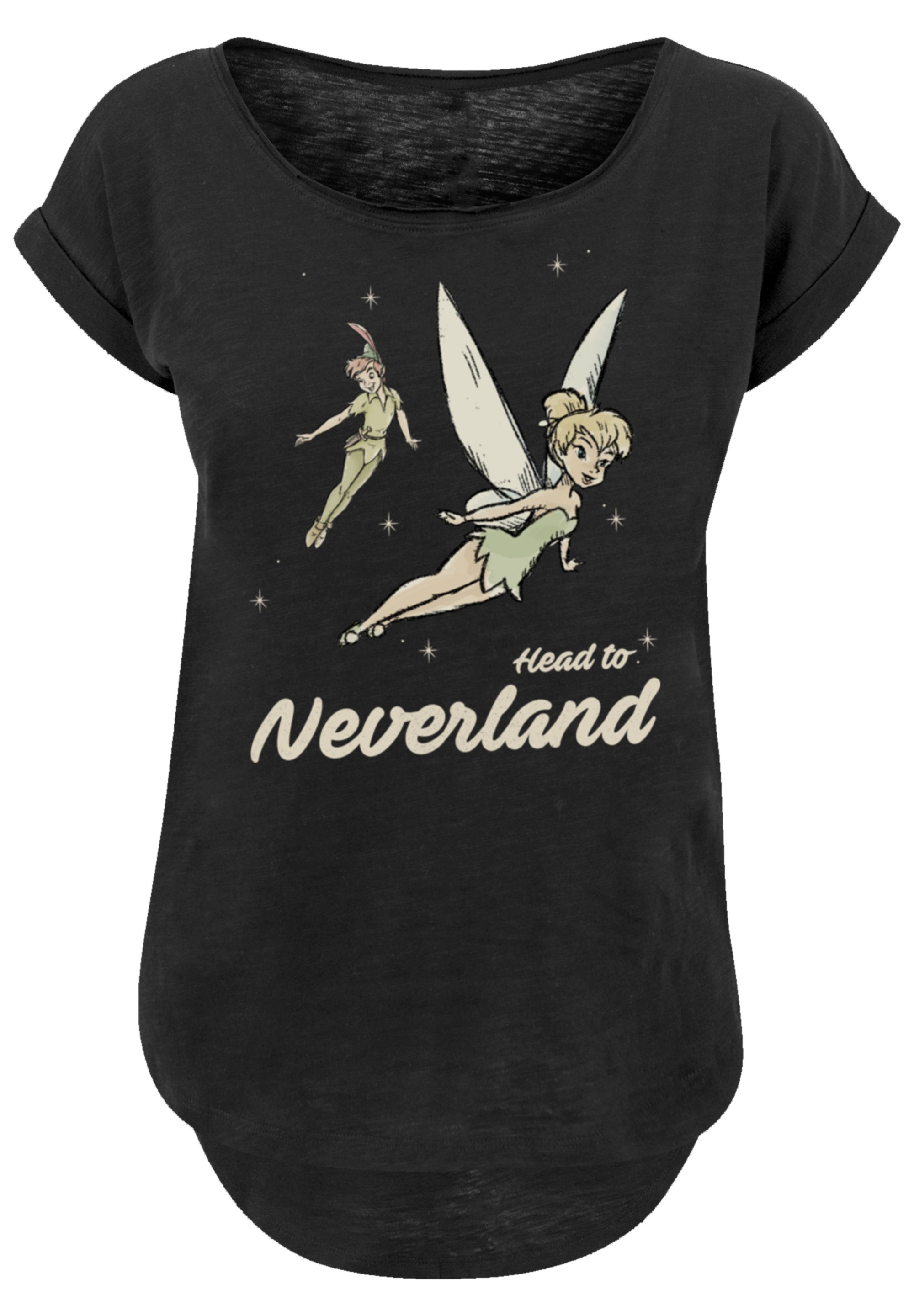F4NT4STIC T-Shirt »Disney Peter Pan Head To Neverland«, Premium Qualität  online kaufen | I\'m walking