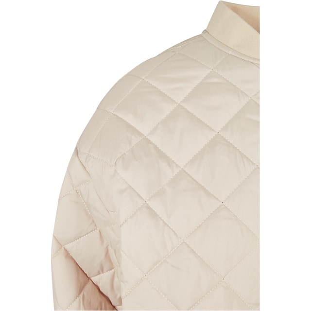 Ladies St.), Kapuze Oversized URBAN »Damen Sommerjacke Quilted (1 Jacket«, Diamond shoppen ohne Bomber CLASSICS