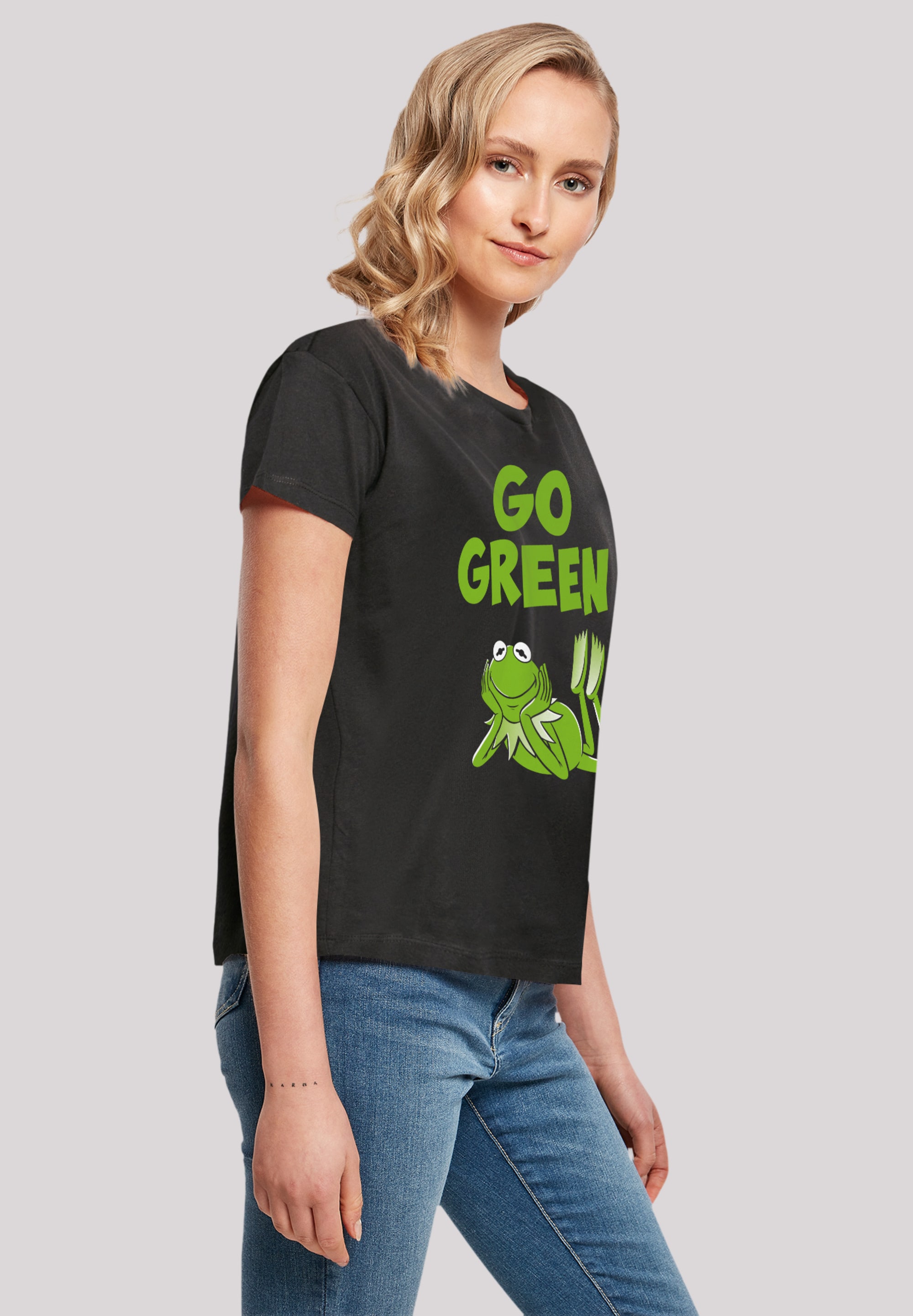 Green«, Premium T-Shirt | F4NT4STIC I\'m walking »Disney kaufen Go Qualität online Muppets