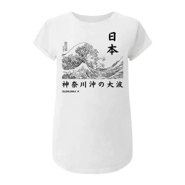 F4NT4STIC T-Shirt »Kanagawa Welle Japan«, Print bestellen