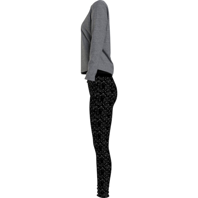 Tommy Hilfiger Underwear Schlafanzug »LONG SLEEVE TEE & LEGGING SET«, (2  tlg.), mit schmalem Bein | I\'m walking