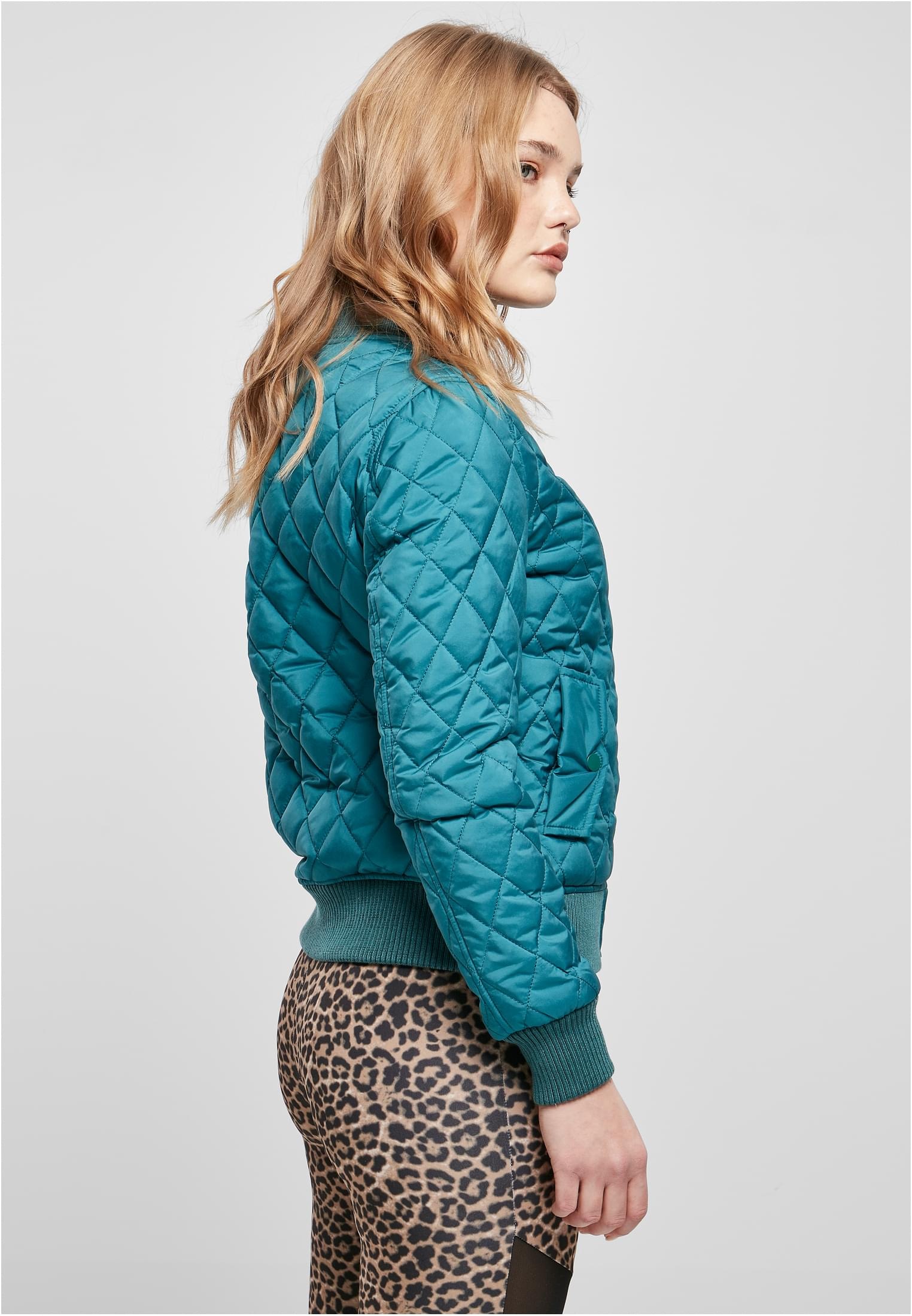 URBAN CLASSICS Outdoorjacke »Damen Ladies Diamond Quilt Nylon Jacket«, (1 St.)  online kaufen | I\'m walking | Jacken