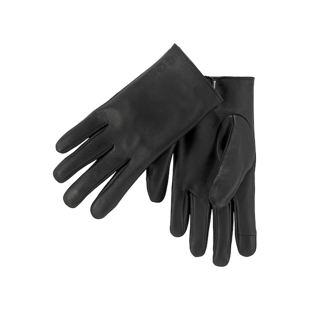 BOSS ORANGE Lederhandschuhe »Glove 1025162«, mit zarter BOSS Prägung kaufen  | I'm walking
